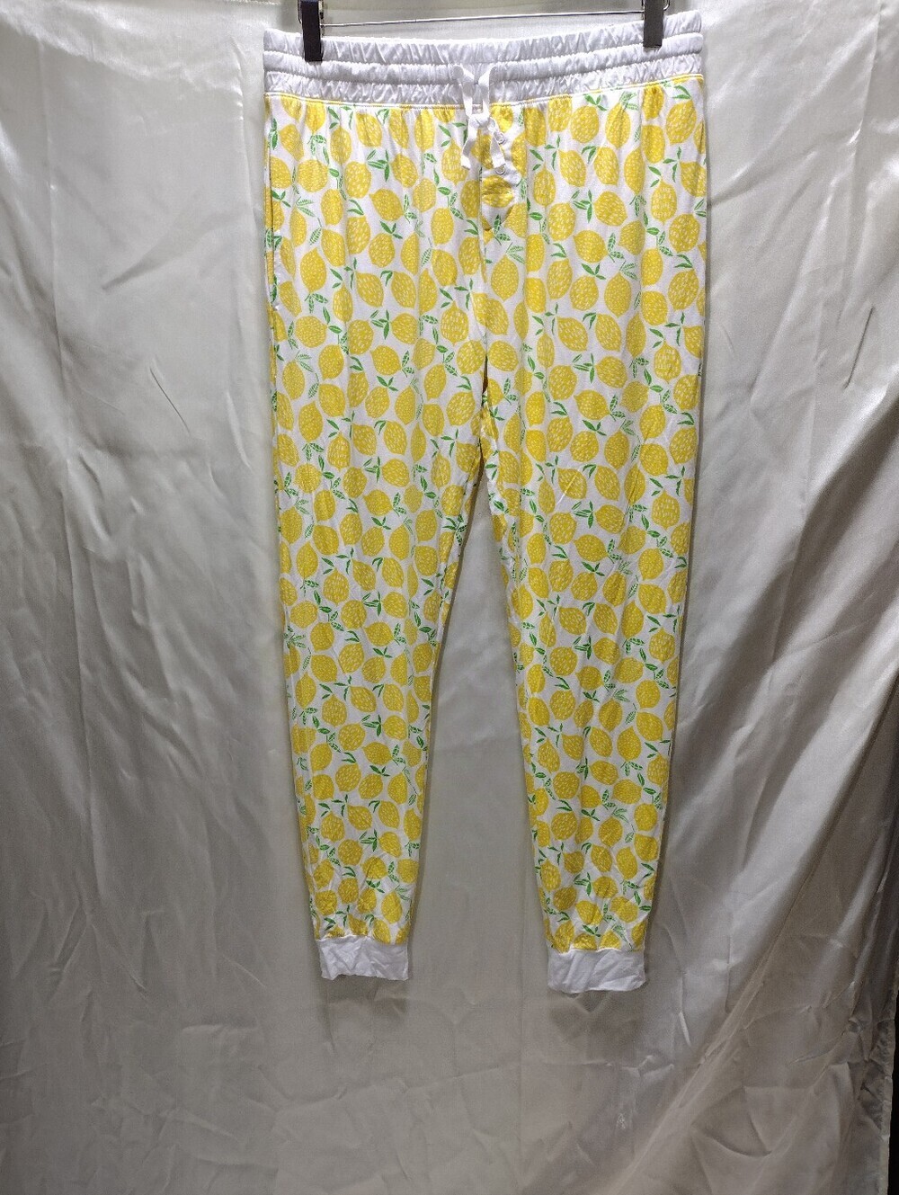 Little Sleepies Lemon Print Pajama Pants Womens Size M Sleepwear Casual Comfy